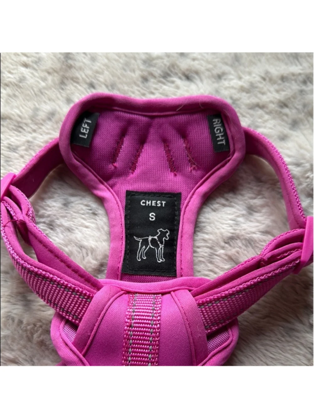 Boots & Barkley Pink Dog Harness Size Small